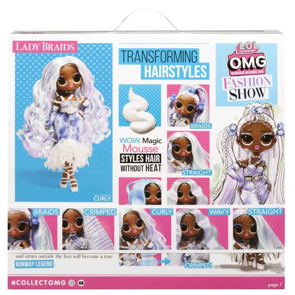 Omg Fashion Show Hair Edition Lady Braids^LOL Surprise Online