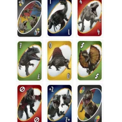 Mattel Games Uno 3 Juego De Cartas 7 Anos^Jurassic World Sale