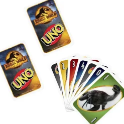 Mattel Games Uno 3 Juego De Cartas 7 Anos^Jurassic World Sale