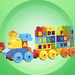 Tren Musical Abc Juguete De Bloques De Construcción^Mega Bloks New