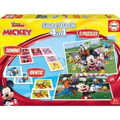 Mickey And Friends Superpack Con Puzzle Y Juegos Educativos^Educa Borras Sale