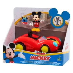 Mickey Mouse Coche Y Figura Mickey Con Mochila^Mickey Mouse Club House Best