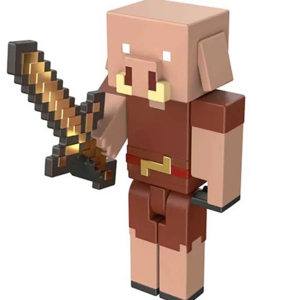 Figura Articulada Piglin 8 Cm^Minecraft Outlet