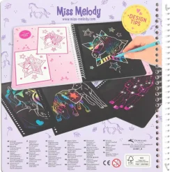 Miss Melody Magic Scratch Book^TopModel Best