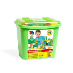 Cubeta Bloques 90 Piezas | Juguete Infantil^Molto Sale