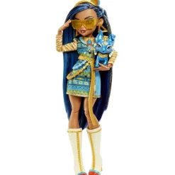 Cleo De Nile Muneca Articulada Con Mascota Y Accesorios De Moda^Monster High