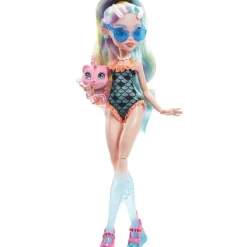 Lagoona Blue Muneca Articulada Con Mascota Y Accesorios De Moda^Monster High Discount