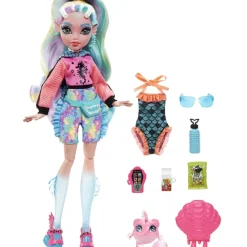 Lagoona Blue Muneca Articulada Con Mascota Y Accesorios De Moda^Monster High Discount