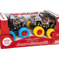 monster Vehículos Graffiti 2 Vehículos^Motor Planet Best