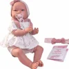 Mi Primer Reborn Alejandra Con Diadema 52 Cm^Muñecas Antonio Juan Best