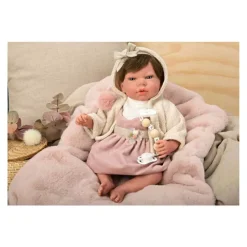 Reborn Chloe Con Pelo Y Manta 40 Cm^Muñecas Arias Sale