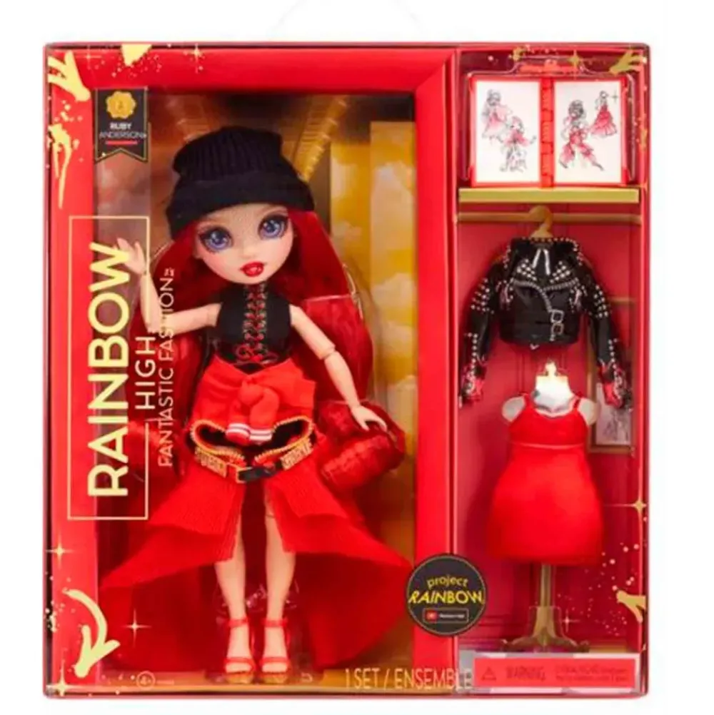 Muneca - Fantastic Fashion: Ruby^Rainbow High Clearance