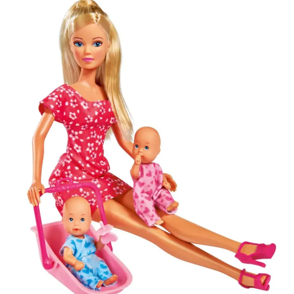Muneca Con Dos Bebes^Steffi Love Online
