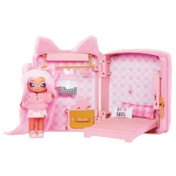 3 En 1 Mochila Dormitorio Serie 3 Pink Kitty^Na! Na! Na! Surprise Sale