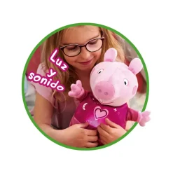 Peluche Buenas Noches Con Luz Y Musica De Nana^Peppa Pig Discount