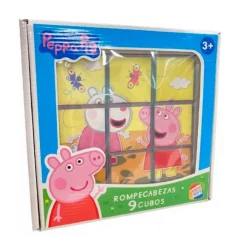Rompecabezas 9 Cubos^Peppa Pig New