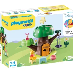 1.2.3 Winnie The Pooh & Piglet Casa Del Arbol^Playmobil Hot