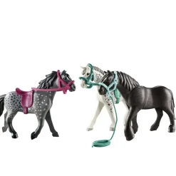 3 Caballos Frison, Knabstrupper Y Andaluz^Playmobil Discount