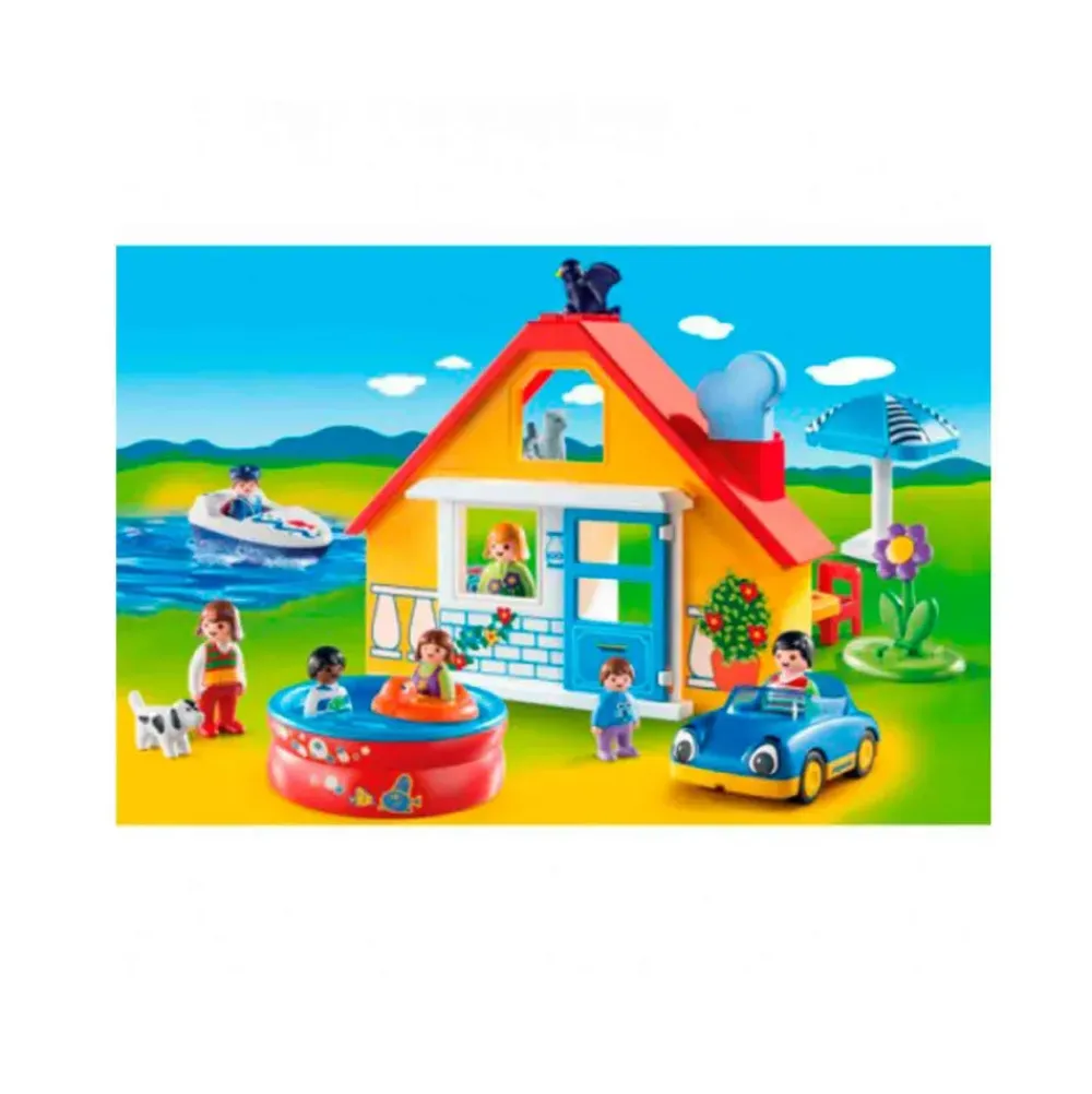 1.2.3 Casa De Vacaciones^Playmobil New