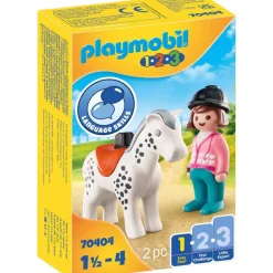 1.2.3 Jinete Con Caballo^Playmobil Online