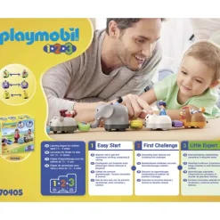 1.2.3 Mi Tren De Animales 70405^Playmobil Outlet