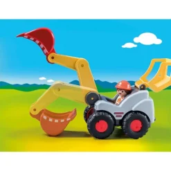 1.2.3 Pala Excavadora 70125^Playmobil Online