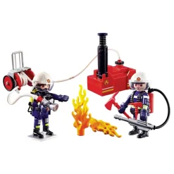 Bomberos Con Bomba De Agua 9468^Playmobil New