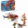 City Action Helicoptero De Bomberos^Playmobil Outlet