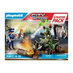City Action Starter Pack Policia Entrenamiento 70817^Playmobil Discount