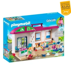 City Life Clinica Veterinaria Maletin 70146^Playmobil Online