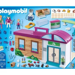 City Life Clinica Veterinaria Maletin 70146^Playmobil Online