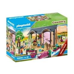Clases De Equitacion Con Boxes Para Caballos^Playmobil New