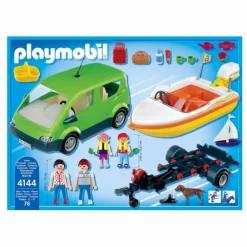 Coche Familiar Con Lancha^Playmobil Outlet