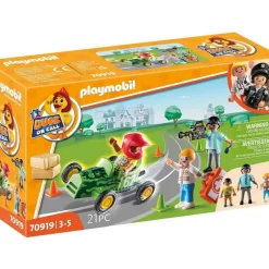 Duck On Call Accion Ambulancia Ayuda Al Piloto De Carreras 70919^Playmobil Clearance