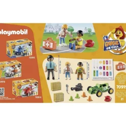 Duck On Call Accion Ambulancia Ayuda Al Piloto De Carreras 70919^Playmobil Clearance