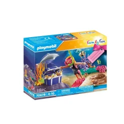 Set De Regalo Buceadora De Tesoros^Playmobil New