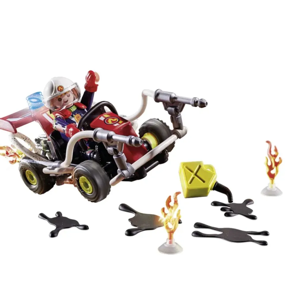 Stuntshow Kart Bombero 70554^Playmobil Hot