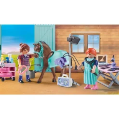 Veterinaria De Caballos^Playmobil Hot