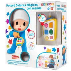Colores Magicos Con Mando Y Bilingue^Pocoyo Hot