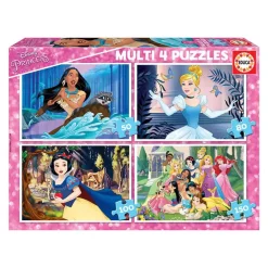 Princesas 4 Puzzles Progresivos^Educa Borras Best