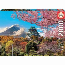 Puzzle 2000 Piezas Castillo De Osaka Japon^Educa Borras Best