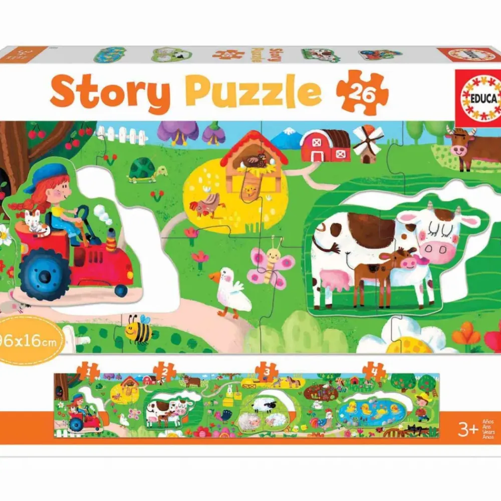 Puzzle 26 Piezas La Granja Story^Educa Borras Sale
