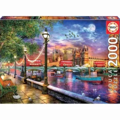 Puzzle 2000 Piezas Londres Al Atardecer^Educa Borras