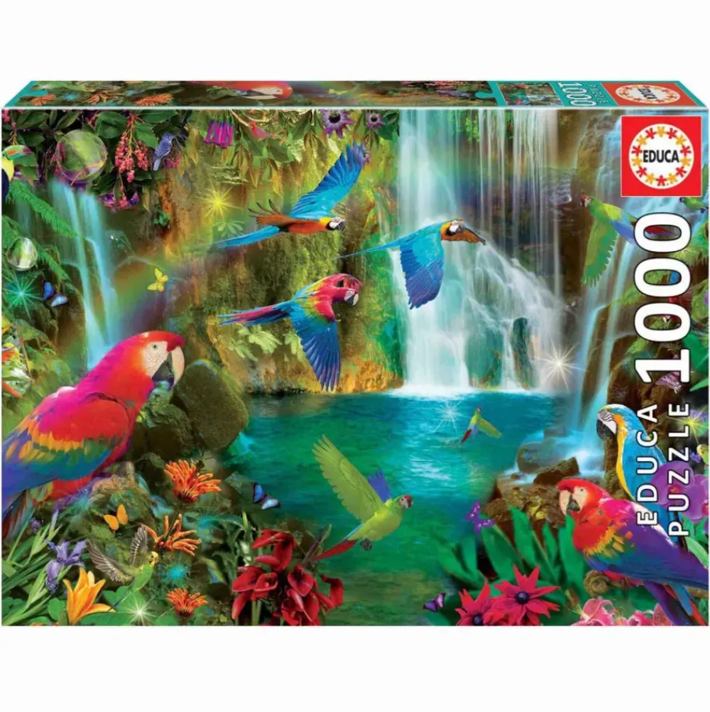 Puzzle 1000 Piezas Loros Tropicales^Educa Borras Outlet