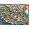 Puzzle 500 Piezas Mapa De Nueva York^Educa Borras Sale