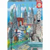 Puzzle 1000 Piezas New York Carlos Stanga^Educa Borras