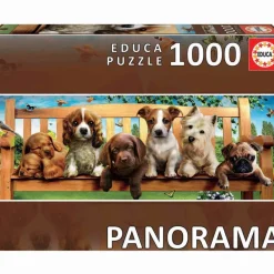 Puzzle 1000 Piezas Perritos En El Banco^Educa Borras Outlet