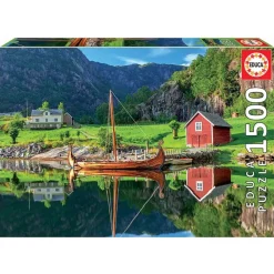Puzzle Barco Vikingo 1500 Piezas^Educa Borras New