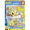Puzzle Bob Esponja 2 X 100 Piezas^Educa Borras