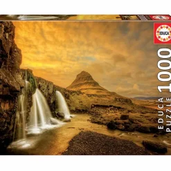 Puzzle Cascada Kirkjufellsfoss Islandia 1000 Piezas^Educa Borras Best